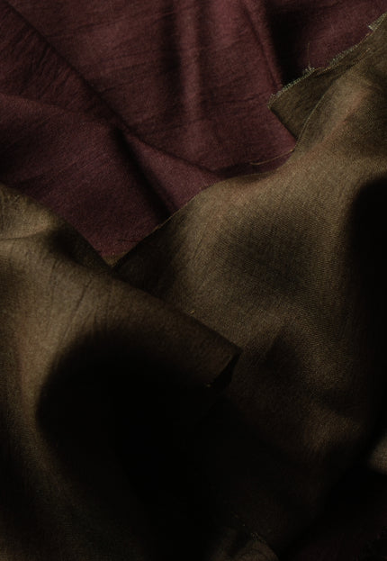 Handwoven Cotton & Silk Blended Fabric | 44” Wide | 137 GSM