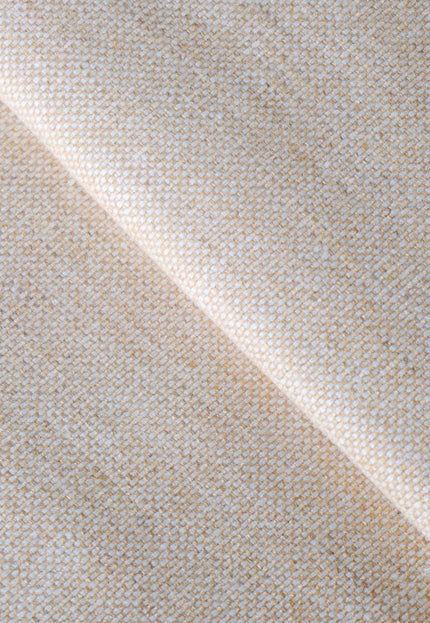 Beige Tweed Fabric, 320 GSM Medium - Heavy weight Tweed, 56" wide