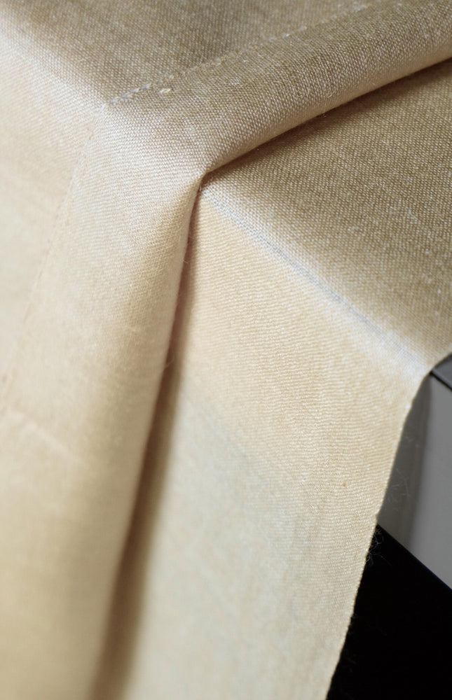 Assamese Handwoven Moonga Silk Fabric | Natural Golden Mulberry Silk | 44” Wide | 90 GSM