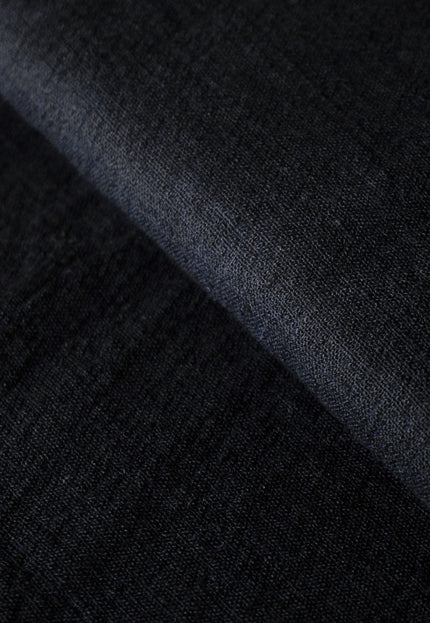 Linen-Merino Wool Spandex Stretch Fabric, 38" Wide, 200 GSM (2-Way Stretch)