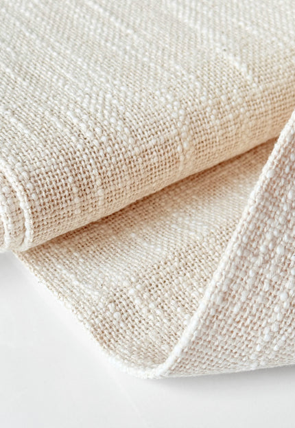 Handwoven Wool–Cotton Blend Slub Fabric | 270 GSM | 52” Wide