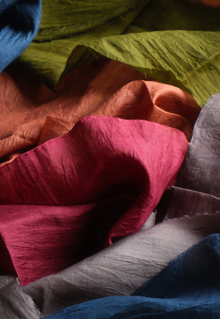 Mulberry Silk Taffeta Fabric, 44" Wide, 110 GSM / 22 Momme