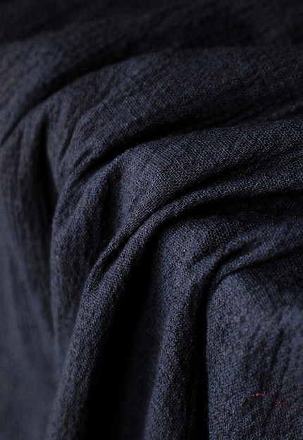 Linen-Merino Wool Spandex Stretch Fabric, 38" Wide, 200 GSM (2-Way Stretch)
