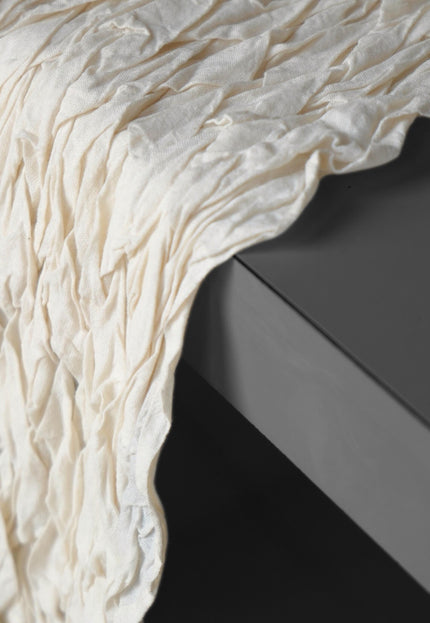 Textured Tufted Cotton Fabric, Manually Stitched | 28" Wide | 200 GSM
