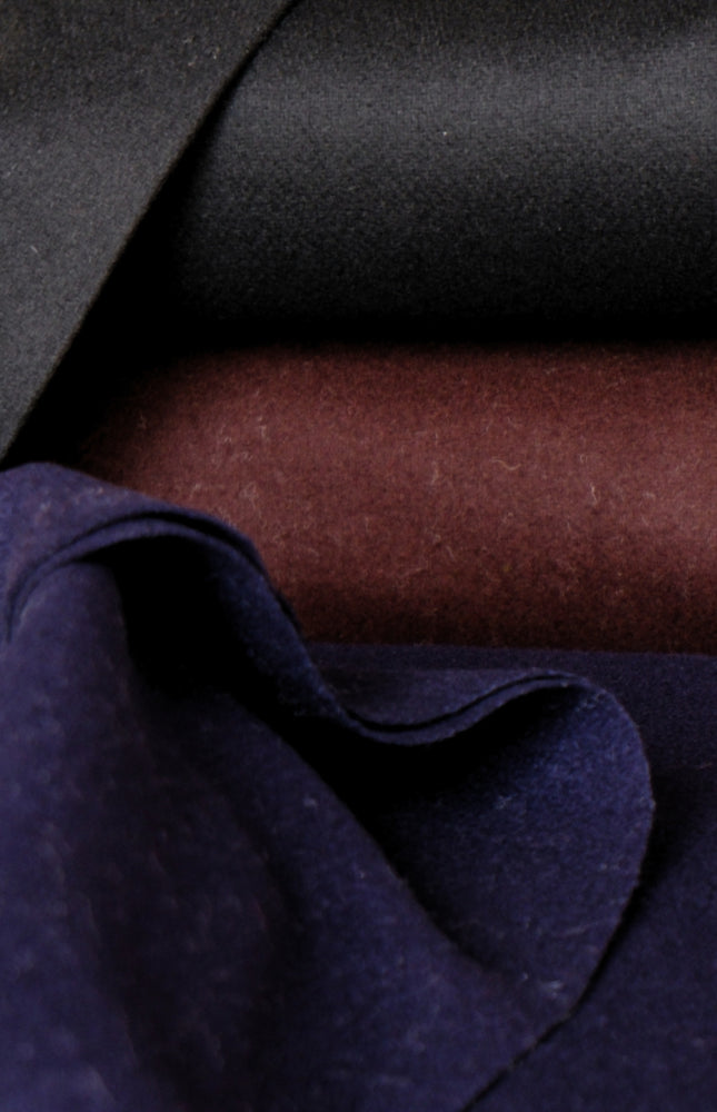 Worstead-style Boiled Pure Wool Fabric, 56" Wide, 390 GSM
