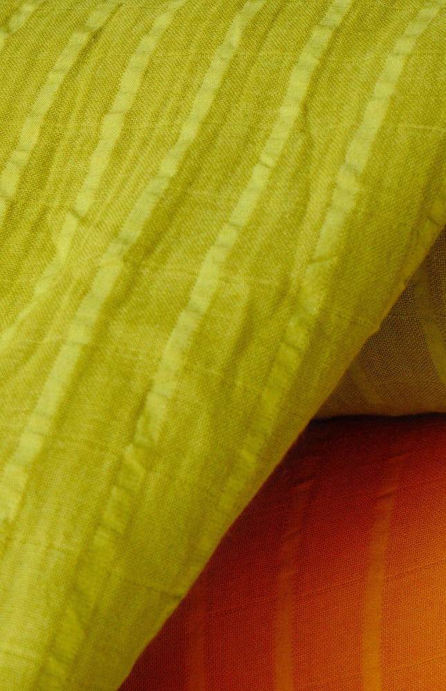 Double-Cloth Seersucker Pure Cotton Fabric, 58" Wide, 122 GSM