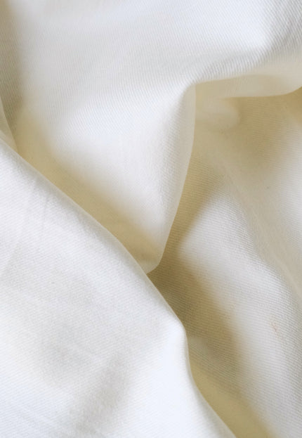 Merino Wool Cotton Twill Fabric, 150 GSM Lightweight Blend, 50” Wide