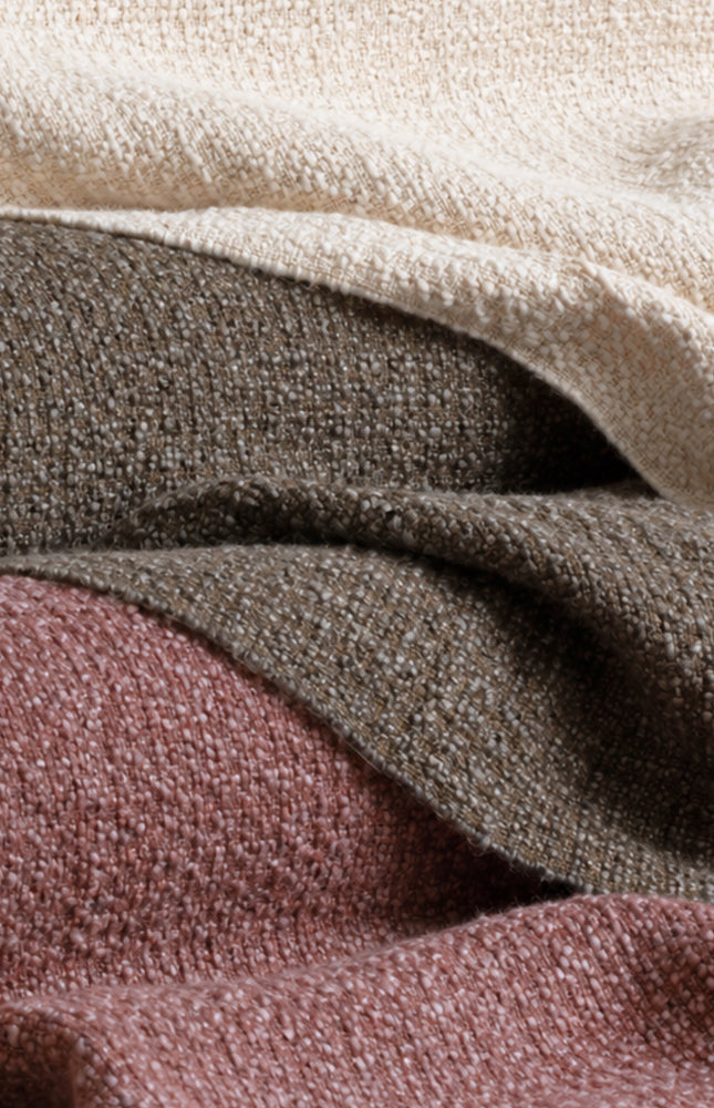 Textured Wool–Cotton Blend Loop-Over Weave Fabric | 300 GSM | 46” Wide