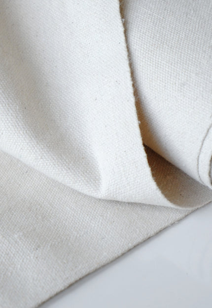 Heavyweight Cotton Duck Canvas Fabric, 320 GSM, 58" Wide
