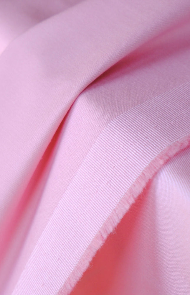 Soft Pink Cotton Drill Fabric, 368 GSM, 56” Wide