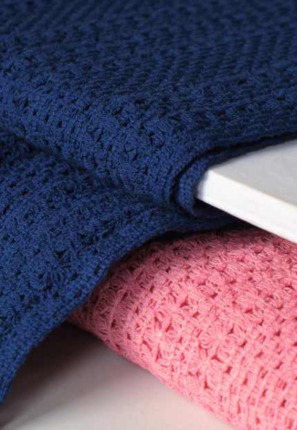 Crocheted Cotton Lace Fabric, 40" Wide, 170 GSM