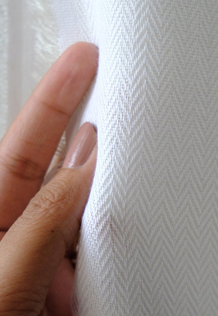 RFD Alpaca Wool Herringbone Fabric by the yard, 175 GSM, 52" wide
