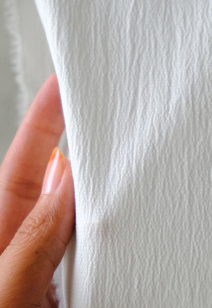 Japanese Crepe with stretch fabric by the yard | 140 GSM | 52” Wide