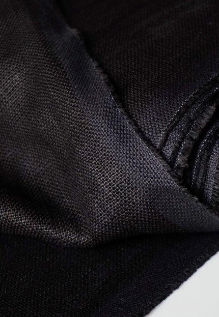 Black Hemp Fabric | 270 GSM | 56 inches wide