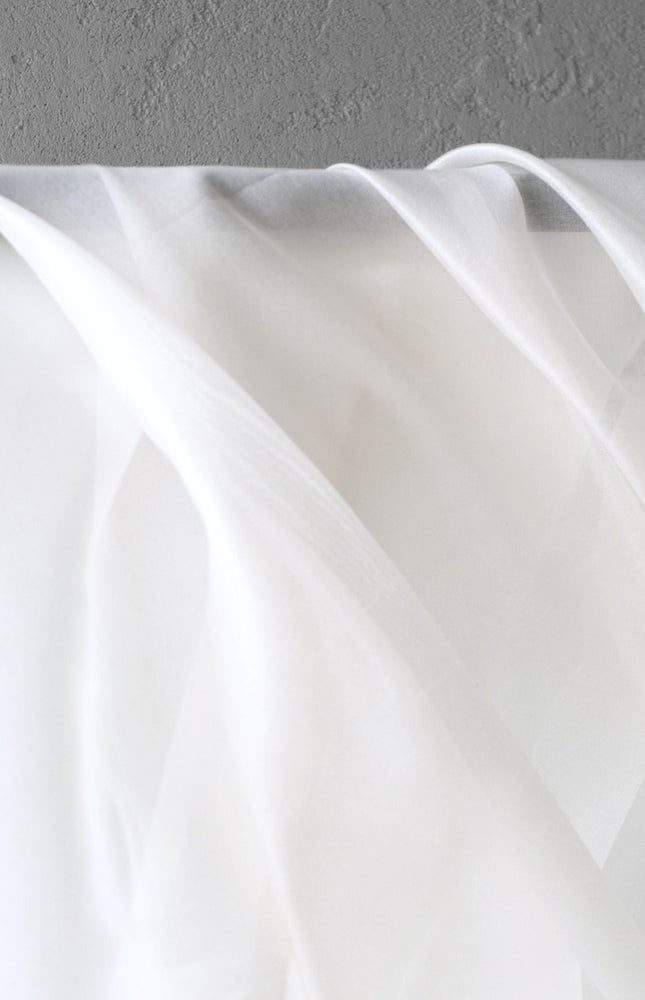 Mulberry Silk Organza Fabric: 44" Wide, 98 GSM