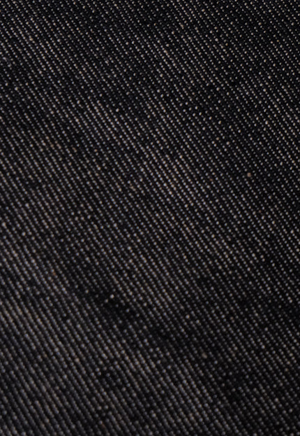 Japanese Black Selvedge Denim Fabric - 33" Wide, 396 GSM (12.5oz)