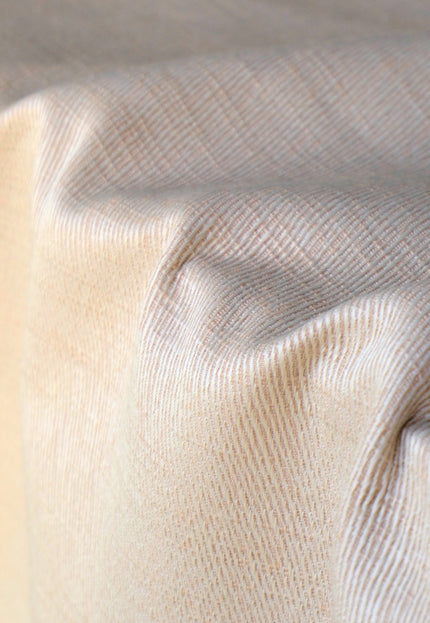 Tussar Silk Denim Fabric by the Yard | 58” Wide | 370 GSM | Heavyweight Wild Silk