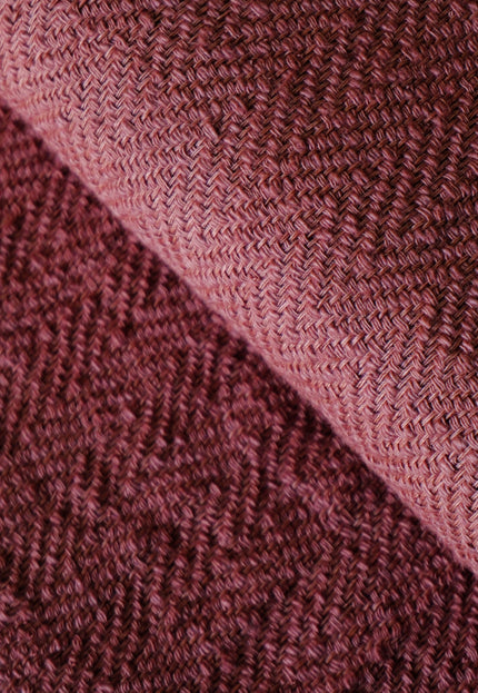 Handwoven Wool-Cotton Herringbone Fabric, 230 GSM, 48" Wide