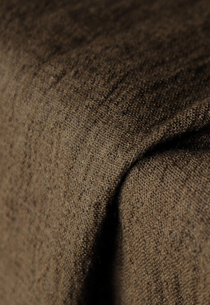 Linen-Merino Wool Spandex Stretch Fabric, 38" Wide, 200 GSM (2-Way Stretch)