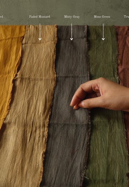 Handwoven Eri Silk Fabric | 44” Wide | 120 GSM | Ahimsa (Peace) Silk