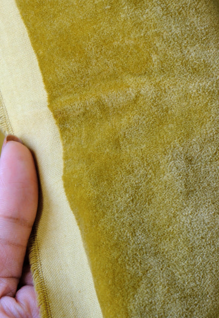 Cotton Velvet Fabric, Medium Weight Plush, 44" Wide, Jackets, Dresses, Home Decor
