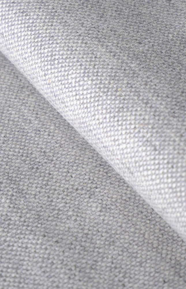Grey Wool Tweed Fabric, 320 GSM, 56" wide