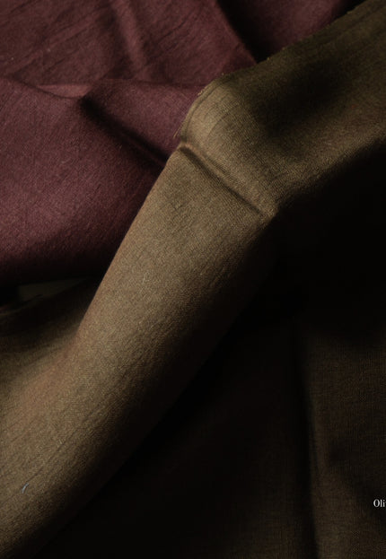 Handwoven Cotton & Silk Blended Fabric | 44” Wide | 137 GSM