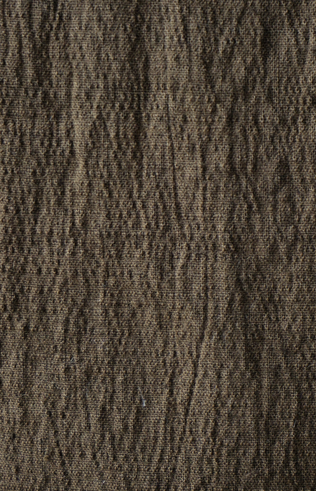 Linen-Merino Wool Spandex Stretch Fabric, 38" Wide, 260 GSM (2-Way Stretch)