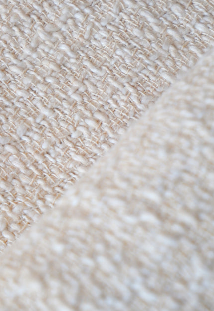 Textured Wool–Cotton Blend Loop-Over Weave Fabric | 300 GSM | 46” Wide