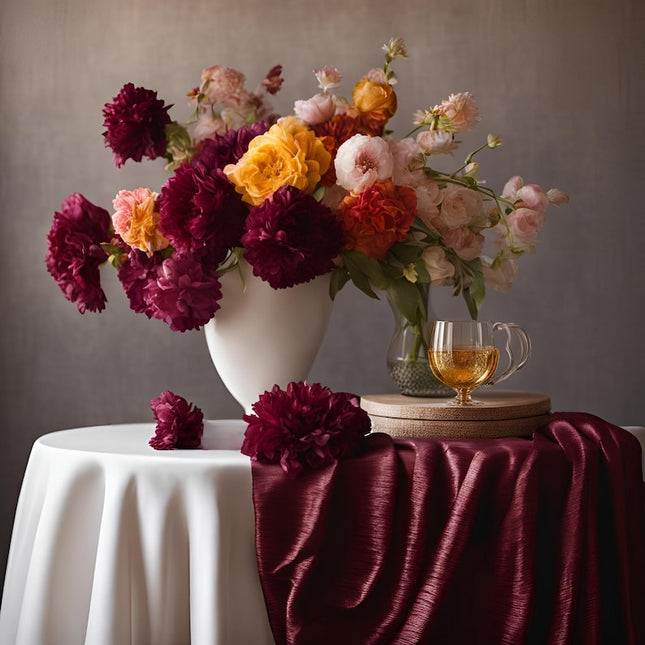 Tissu en soie brute de mûrier vibrant au mètre, 44 pouces de large, 180 g/m²