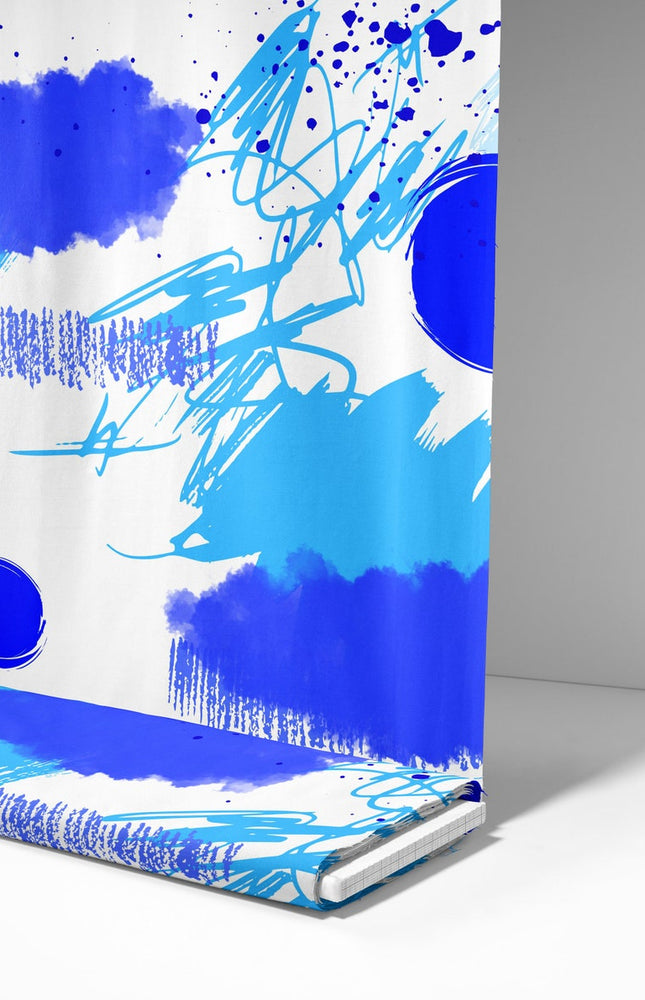 Arte abstracto japonés sobre tela de lino por yarda, 58 pulgadas de ancho, 170 GSM, 40 hojas