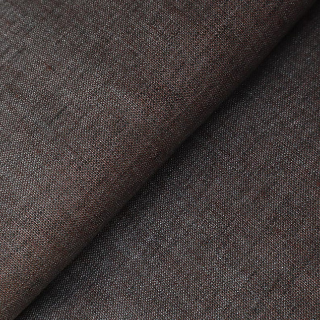 Tissu en chanvre grège mélangé à du lin, 62 pouces de large, 235 g/m²