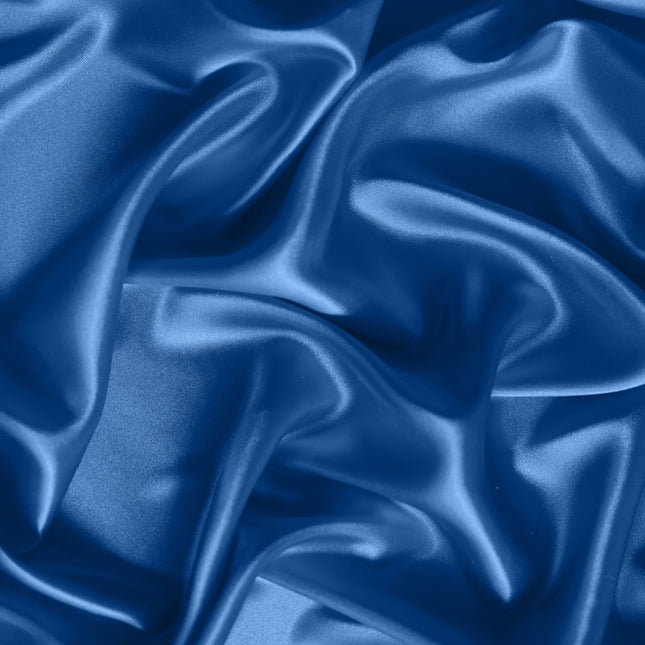 Tissu en satin de soie de mûrier pur vibrant au mètre, 44 pouces de large, 107 g/m²