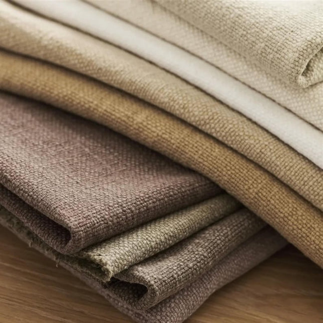 Tela de cáñamo del Himalaya teñida naturalmente y tejida a mano, por yarda, 373 GSM, 58 pulgadas de ancho