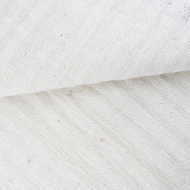 Tela de algodón Kala Roja Jamdani, tejida a mano, con rayas RFD, 45 pulgadas de ancho, 166 GSM