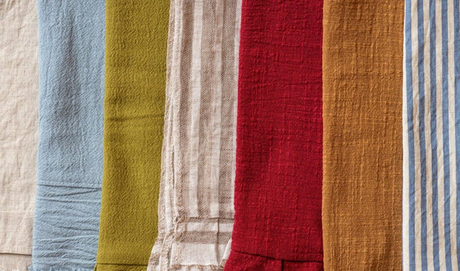 Tela de algodón Kala tejida a mano, teñida naturalmente, por yarda, 45 pulgadas de ancho, 245 GSM