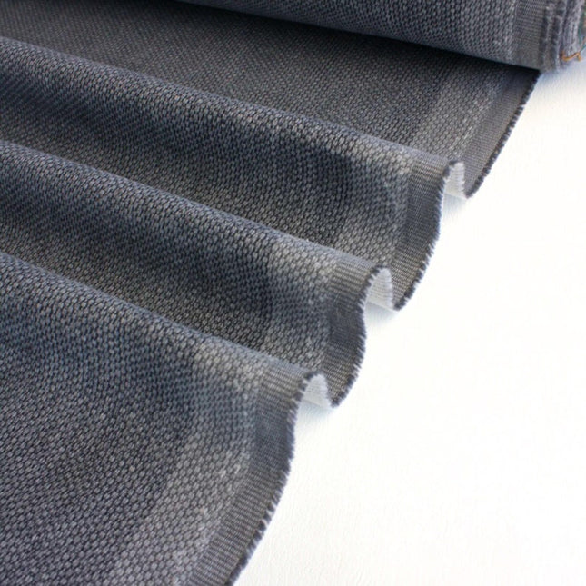 Tela de cáñamo teñida naturalmente por yarda, 58 pulgadas de ancho, 373 GSM