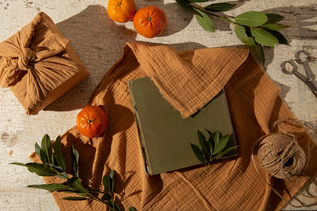 Tela de gasa de cáñamo doble por yarda, 58 pulgadas de ancho, 170 GSM