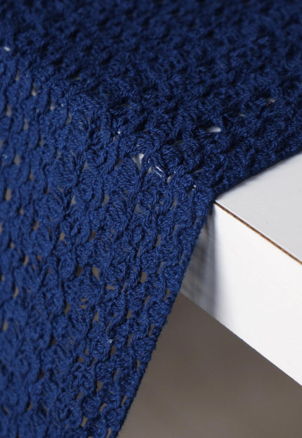 Crocheted Cotton Lace Fabric, 40" Wide, 170 GSM