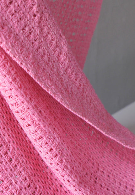 Crocheted Cotton Lace Fabric, 40" Wide, 170 GSM