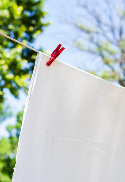 Organic Bone White Poplin Cotton Fabric by the yard, 58 inches wide, 150 GSM