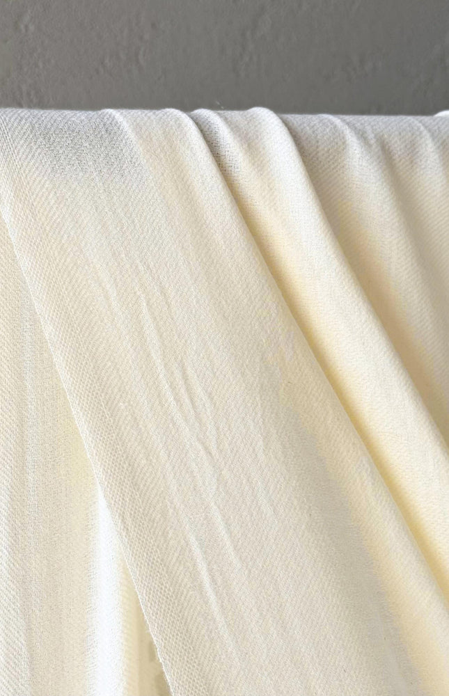 Merino Wool Twill Fabric By The Yard: 44" Wide, 110 GSM
