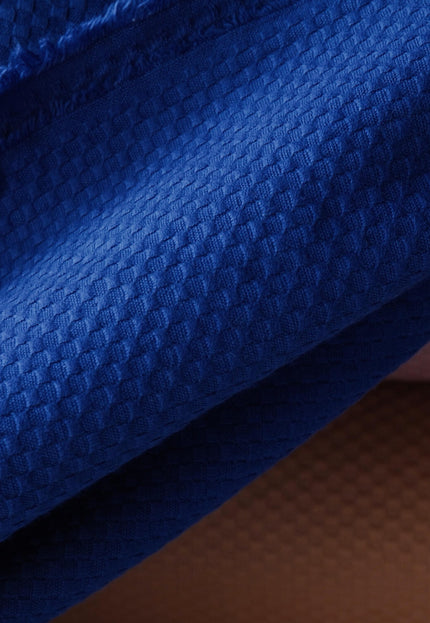 Pure Cotton Honeycomb Dobby fabric by the yard, 45" wide, 245 GSM