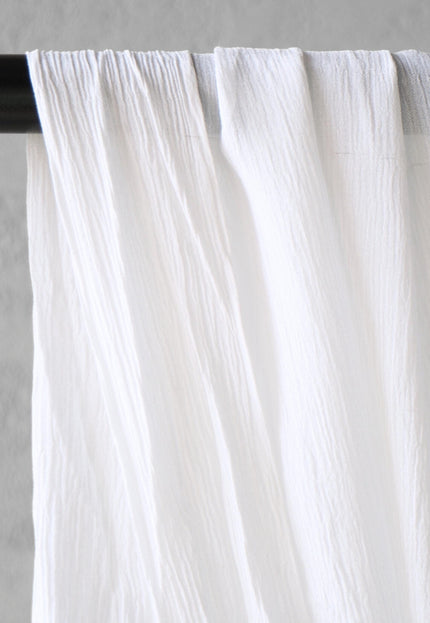 Vegan Rose Fiber Silk Chiffon Fabric, Plant-Based Sheer Fabric, 44" Wide | 90 GSM