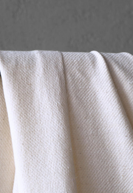 Handwoven Kala Cotton Fabric — 2/2 Twill Weave | 45" Wide | 230 GSM