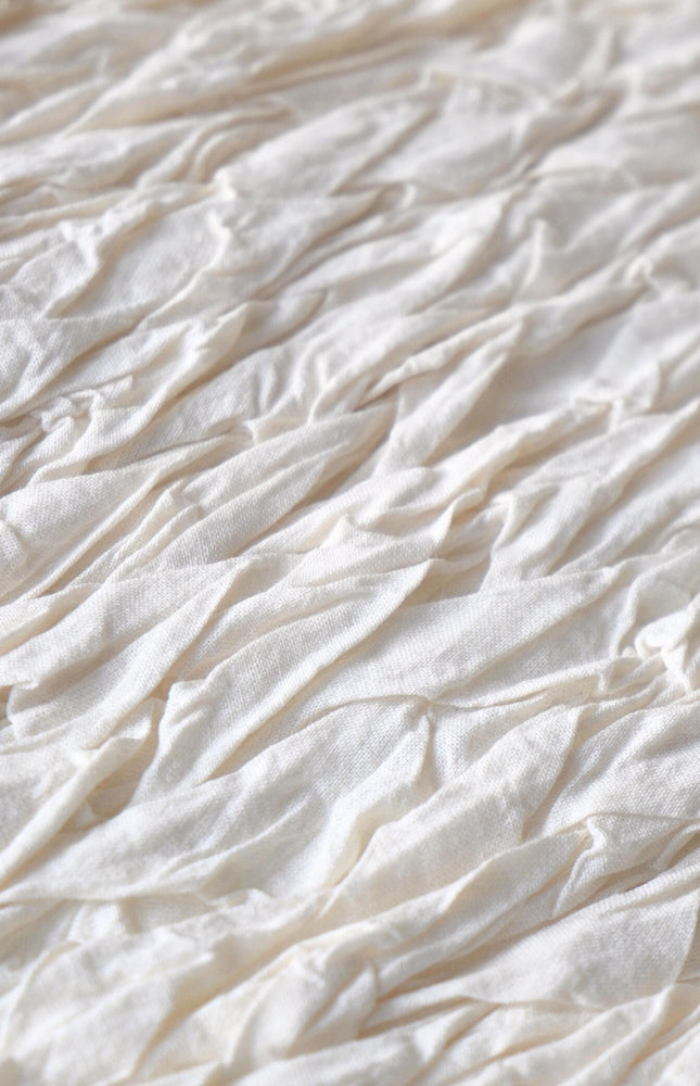 Textured Tufted Cotton Fabric, Manually Stitched | 18" Wide | 200 GSM