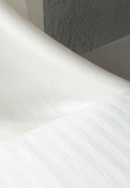 Vegan Aloe-Vera Herringbone Silk Fabric by the yard | 44" wide | 180 GSM