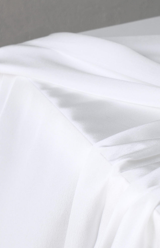 Plant-Based Rose Silk Crepe Fabric | 44" Wide | 85 GSM