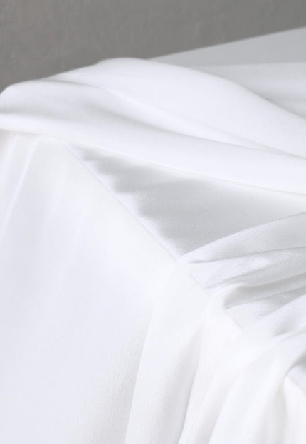 Plant-Based Rose Silk Crepe Fabric | 44" Wide | 85 GSM