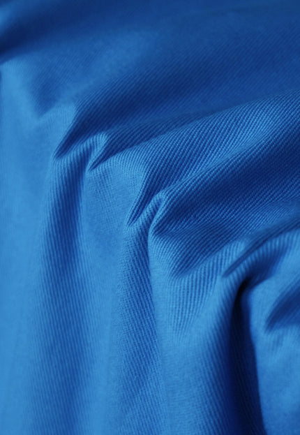 Jet Black Cotton Twill Fabric, 58" Wide, 240 GSM